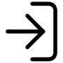 Login Right Arrow icon