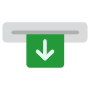Money Withdrawal From Atm free icon for commercial use