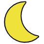 Moon free icon for commercial use