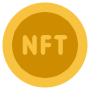 NFT Gold Coin free icon for commercial use