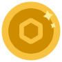 NFT Gold Coin free icon for commercial use