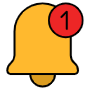 Notification Bell free icon for commercial use