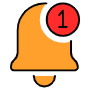 Notification Bell free icon for commercial use