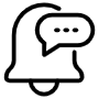 Notification Bell Message free icon for commercial use
