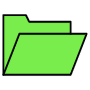 Open Folder free icon for commercial use
