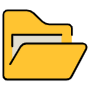 Open Folder And File free icon for commercial use