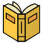 Opened Book free icon for commercial use