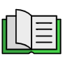 Opened Book free icon for commercial use