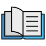 Opened Book free icon for commercial use