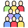 People Meeting free icon for commercial use