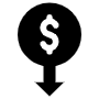 Price Down free icon for commercial use