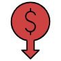Price Down free icon for commercial use