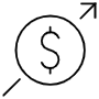 Price Up free icon for commercial use