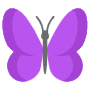 Purple Butterfly icon