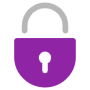 Purple Padlock free icon for commercial use
