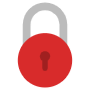Red Padlock free icon for commercial use