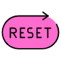 Reset Arrow Button free icon for commercial use