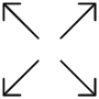 Resize Arrows free icon for commercial use