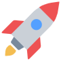 Rocket free icon for commercial use