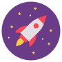 Rocket free icon for commercial use