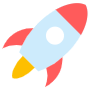 Rocket free icon for commercial use