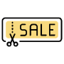 Sale Badge free icon for commercial use