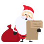 Santa Claus Gift List free icon for commercial use