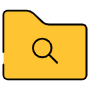 Search Folder free icon for commercial use