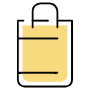 Shopping Bag free icon for commercial use
