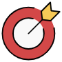 Target free icon for commercial use