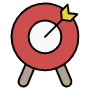 Target free icon for commercial use