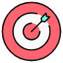 Target And Arrow free icon for commercial use