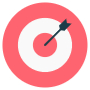 Target And Arrow free icon for commercial use