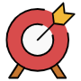 Target And Arrow free icon for commercial use
