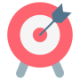 Target And Arrow free icon for commercial use