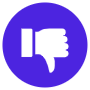 Thumbs Down free icon for commercial use