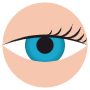 Topaz Blue Eye Color free icon for commercial use