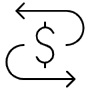 Transaction free icon for commercial use