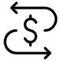 Transaction free icon for commercial use