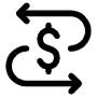 Transaction free icon for commercial use