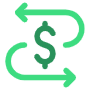 Transaction free icon for commercial use