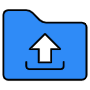 Upload Folder free icon for commercial use