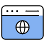 Website free icon for commercial use