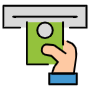 Withdraw Cash Money free icon for commercial use