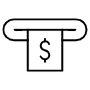 Withdraw Money icon