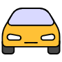 Yellow Car free icon for commercial use