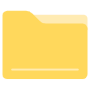 Yellow Folder free icon for commercial use