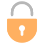 Yellow Padlock free icon for commercial use