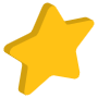 Yellow Star free icon for commercial use