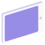 Isometric Tablet free icon for commercial use